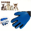 1 Pair Pet Grooming Gloves - Gentle De-shedding Brush, for Dogs and Cats - Massage Stimulating Brush - Easy to Use and Clean - Rubber Material