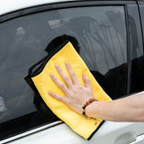 Toalla de microfibra ultraabsorbente para lavado de autos - Paño grueso y súper suave para el cuidado y la limpieza del vehículo - Mantenimiento externo del vehículo - Material de poliéster