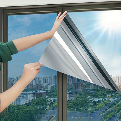 Sustainable Privacy Window Film - UV Protection, Heat Blocking, Anti-Peep for Home &amp; Office