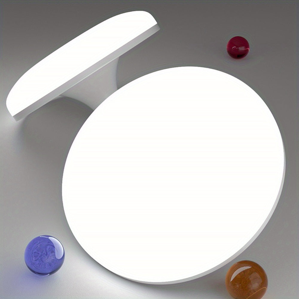 Lámpara LED UFO de alto brillo - Ahorro de energía, bombilla de techo con rosca E26/E27, 85 V-265 V, para fábrica, taller, almacén, sala de estar, oficina, no requiere batería