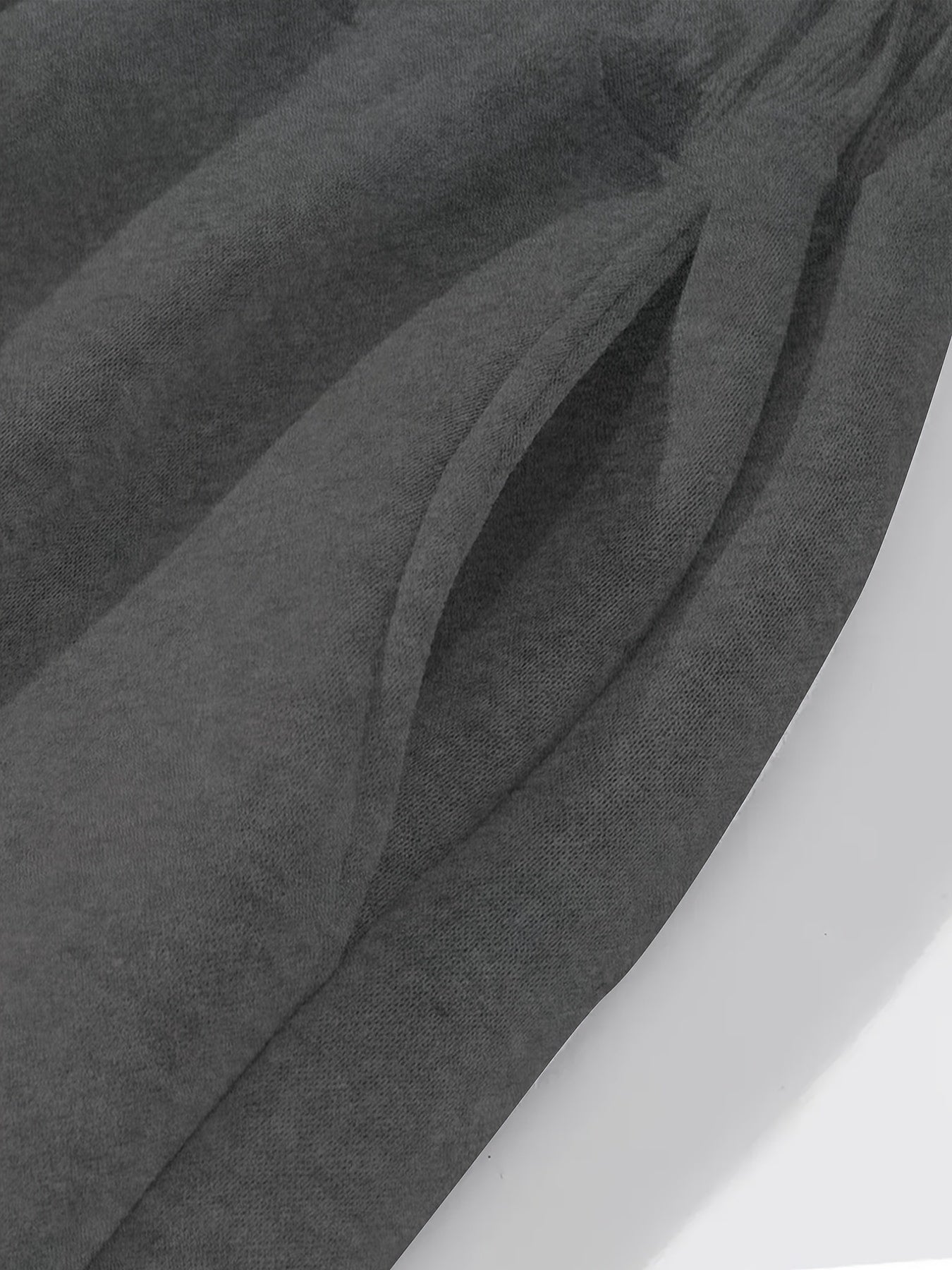Joggers deportivos informales para hombre con estampado "Security", cintura elástica, cordón ajustable, lavables a máquina y bolsillos.