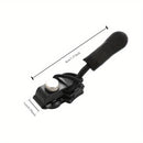 30pcs Universal Detachable Zipper Repair Kit, Black Instant Fix Slider, Secure Zipper Repair Set, with Detachable Rescuer Replacement for Sewing Clothing, Jackets, Backpacks