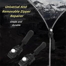 30pcs Universal Detachable Zipper Repair Kit, Black Instant Fix Slider, Secure Zipper Repair Set, with Detachable Rescuer Replacement for Sewing Clothing, Jackets, Backpacks
