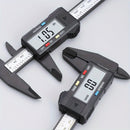 High-Precision Digital Caliper with Large LCD Display - Durable Carbon Fiber, Adjustable Strap for Office & Industrial Use