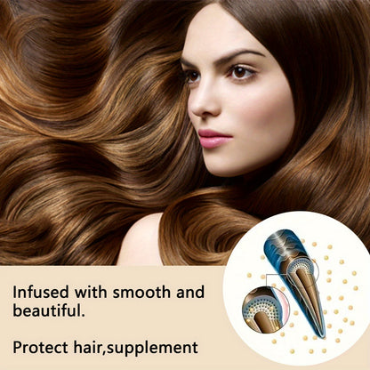 Ginger & Jojoba Oil Hair Thickening Cream - 30g | Enhances Fullness & Strength for All Hair Types, with Biotin & Ginseng Extracts,