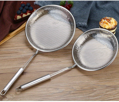 Stainless Steel Kitchen Utensil Set - Durable, Multi-Size Slotted Spoons for Draining & Cooking - Perfect for RVs