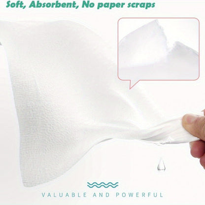 6pcs Soft and Thick 4-Ply Paper Towels, 240 Sheets per Pack, Recyclable, Absorbent Facial Tissues, 3-Ply Virgin Wood Pulp, for Home and Travel Use, Ideal for Cleaning
