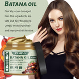 Batana Miracle Hair Oil - 100% Pure, Strengthens & Thickens Hair, Moisturizes Root to Tip, Repairs Damage, Leaves Smooth,, 2.11oz (60g)
