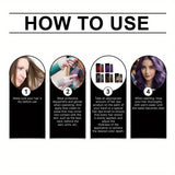 Instant Hair Color Shampoo for Gray Hair - 3-in-1 Natural Dye, Easy & Mess-Free, Long-Lasting, No Damage - Quick Results in Minutes,