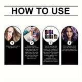 Instant Hair Color Shampoo for Gray Hair - 3-in-1 Natural Dye, Easy & Mess-Free, Long-Lasting, No Damage - Quick Results in Minutes,