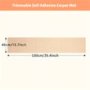 1pc Self-Adhesive Cat Scratching Pad - 39.88cm x 100.08cm Polyester Material, Ideal for Claw Care and Furniture Protection, Easy to Assemble, Multipurpose for Cats