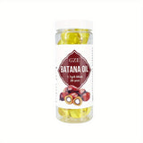 GZE Hair Batana Oil Capsules - Cold-Pressed and Unrefined Oil for Hair, Fortifies Weak and Dry Hair - Non-Greasy Formula Enriched with Antioxidant Vitamins - 20 Capsules