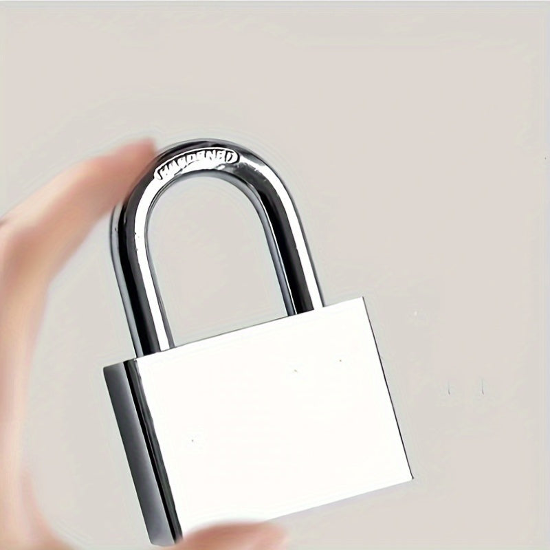 Rust-Proof & Waterproof Padlock Set with 4 Keys - Ideal for Dorms, Warehouses & Iron Gates