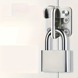 Rust-Proof & Waterproof Padlock Set with 4 Keys - Ideal for Dorms, Warehouses & Iron Gates