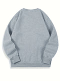 Sudadera informal con estampado de seguridad de Berlín, Alemania, para hombre. Jersey deportivo de punto de poliéster con cuello redondo y ligero estiramiento, ajuste regular, ropa deportiva para otoño/invierno.