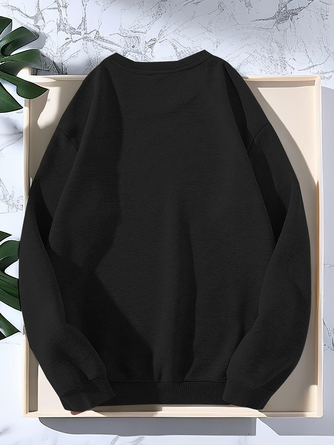 Sudadera informal con estampado de seguridad de Berlín, Alemania, para hombre. Jersey deportivo de punto de poliéster con cuello redondo y ligero estiramiento, ajuste regular, ropa deportiva para otoño/invierno.