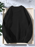 Sudadera informal con estampado de seguridad de Berlín, Alemania, para hombre. Jersey deportivo de punto de poliéster con cuello redondo y ligero estiramiento, ajuste regular, ropa deportiva para otoño/invierno.