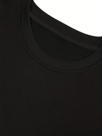 Berlin Germany Security Graphic Casual Sweatshirt for Men - Crew Neck Polyester Knit Active Pullover with Slight Stretch, Regular Fit Autumn/Winter Sportswear