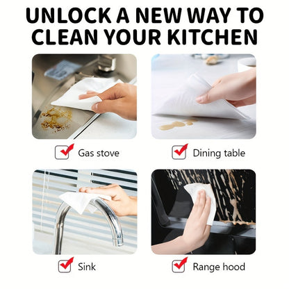 Kitchen Grease Cleaning Wipes, 80-Count Pack, Oil Stain Remover for Appliances & Surfaces, No Electricity Needed – APG Decontamination, Multi-Scene Use: Bedroom, Outdoor, Toilet, Kitchen, Car