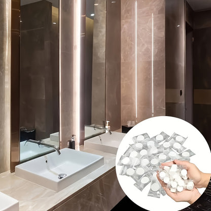 Paquete de 100 toallas comprimidas, toallitas húmedas portátiles, toallas sanitarias, toallas para belleza y actividades al aire libre, fáciles de transportar para pequeños negocios y hoteles, pañuelos desechables comerciales.