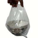 Large Transparent Disposable Freshness Bags - Perfect for Supermarket & Convenience Store Food Storage
