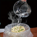 Large Transparent Disposable Freshness Bags - Perfect for Supermarket & Convenience Store Food Storage