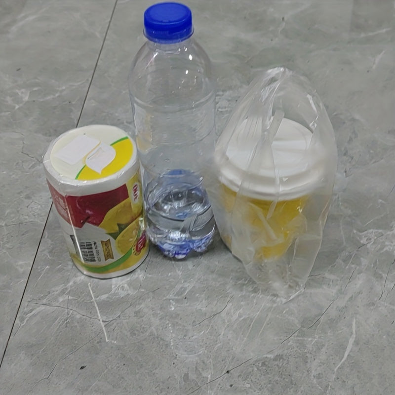 Large Transparent Disposable Freshness Bags - Perfect for Supermarket & Convenience Store Food Storage