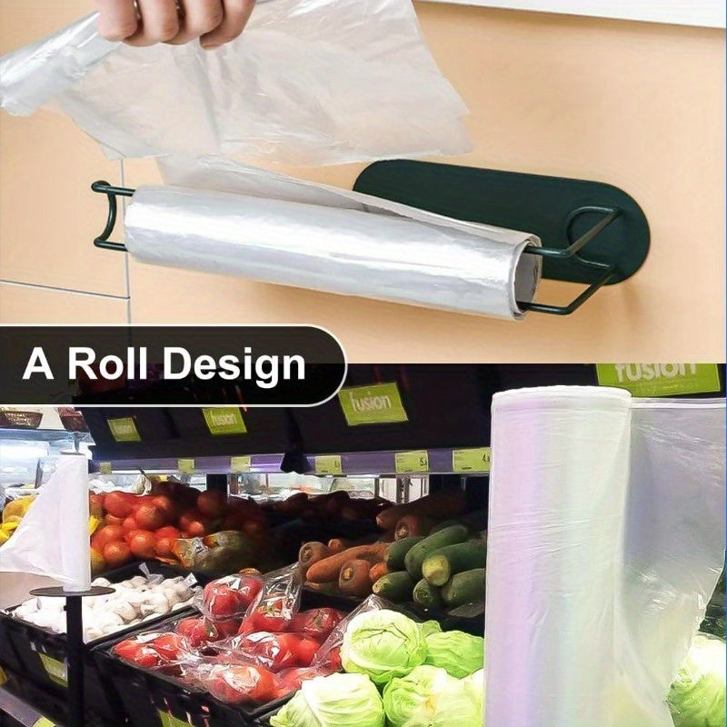 Large Transparent Disposable Freshness Bags - Perfect for Supermarket & Convenience Store Food Storage