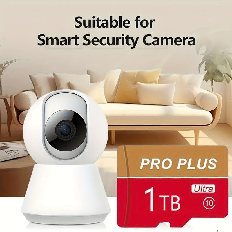 Tarjeta TF de alta velocidad de 1 TB, clase Ultra 10, lectura rápida, segura, estable, duradera y resistente, para tabletas, cámaras, teléfonos, cámaras de salpicadero, monitorización de protección contra rayos X y tarjeta Micro SD.