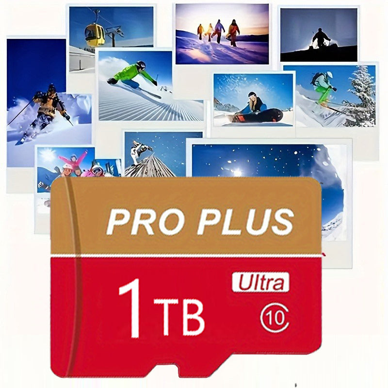 Tarjeta TF de alta velocidad de 1 TB, clase Ultra 10, lectura rápida, segura, estable, duradera y resistente, para tabletas, cámaras, teléfonos, cámaras de salpicadero, monitorización de protección contra rayos X y tarjeta Micro SD.