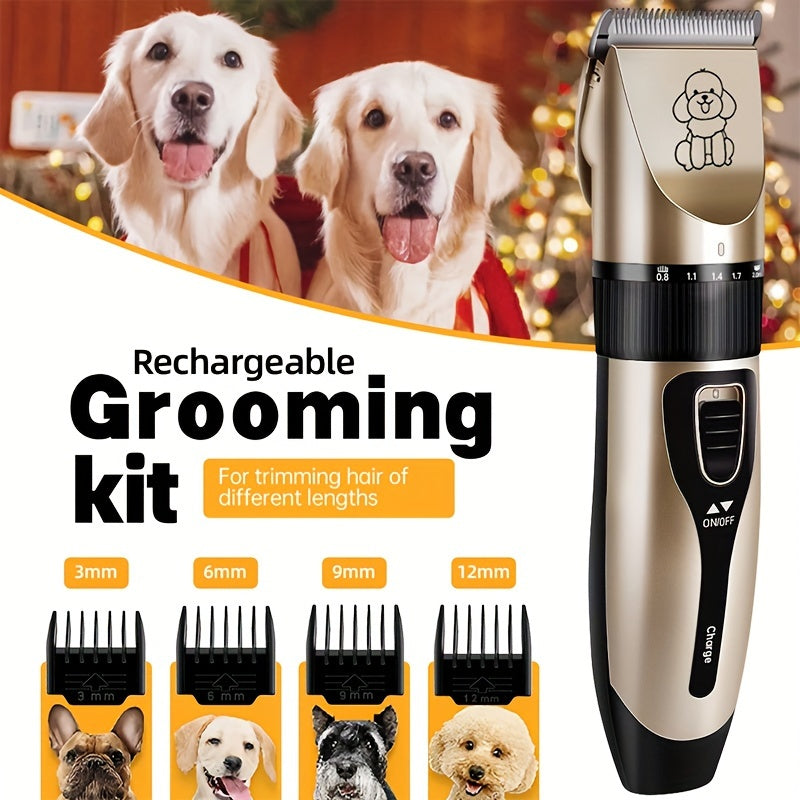 Professional Pet Electric Clipper Kit for Dogs, Specialized Hair Clipper Head for Leaving Hair, Professional Grooming Tool for Pet Shops, Suitable for Teddy and Cats