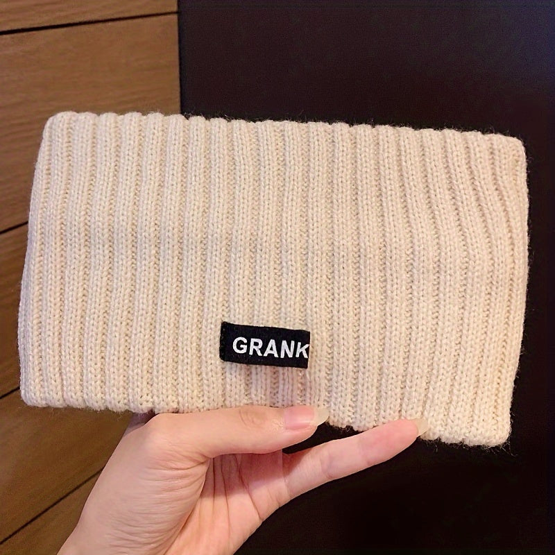 4-Pack Women'S Knitted Thick Winter Headbands - Fashionable Simple Sweet Style, Soft Comfortable Loose Hair Bands, Suitable for Daily Wear, Solid Color, Knit Material, Clothing Accessories, Ladies Fashion