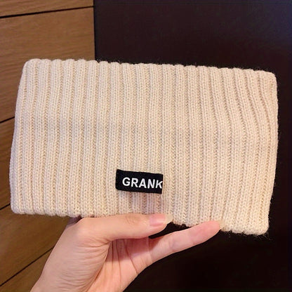 4-Pack Women'S Knitted Thick Winter Headbands - Fashionable Simple Sweet Style, Soft Comfortable Loose Hair Bands, Suitable for Daily Wear, Solid Color, Knit Material, Clothing Accessories, Ladies Fashion