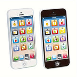 1 teléfono inteligente interactivo YS para niños, 8 modos de carga USB, iluminación ambiental, aprendizaje de idiomas, juguete educativo para bebés, regalo ideal de Navidad.