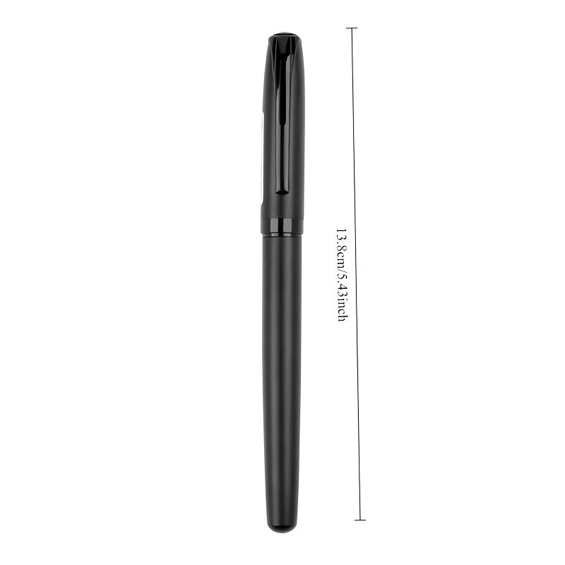 Luxury Pen, Black Pen, School Writing Ink Bag, Ink Set, Gift Box Carving