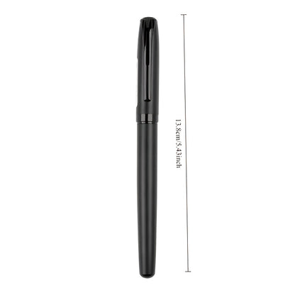 Luxury Pen, Black Pen, School Writing Ink Bag, Ink Set, Gift Box Carving