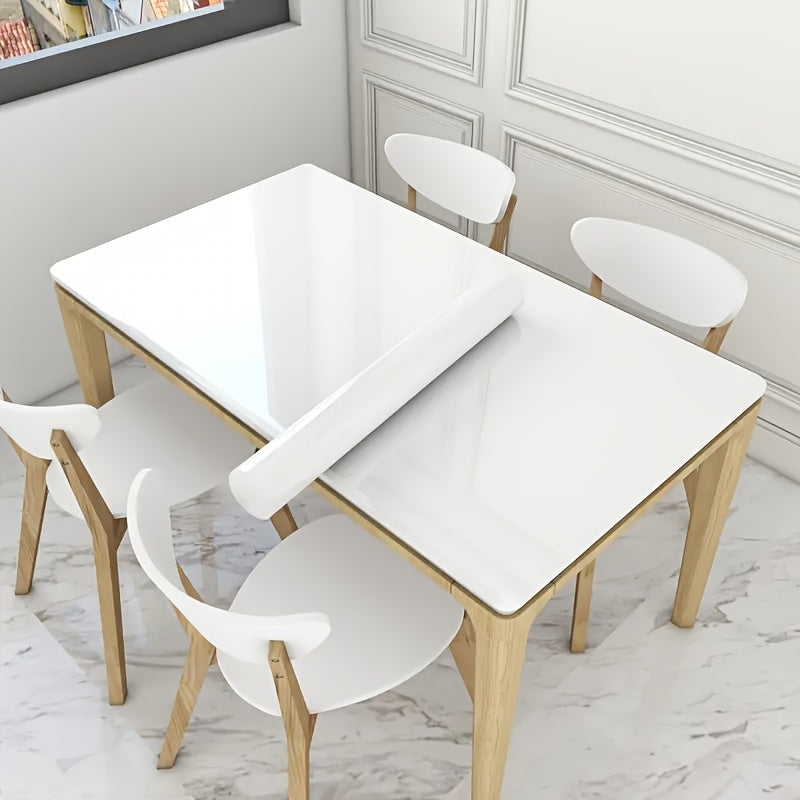 PVC Self-Adhesive Splatter Guard Roll, Fireproof & Heat-Resistant Oil-Proof Sticker, for Kitchen Stove, Countertop, Cabinet & Wall Protection, with Renewable Surface Cover Film for Holiday Cooking, Christmas, Halloween, Easte