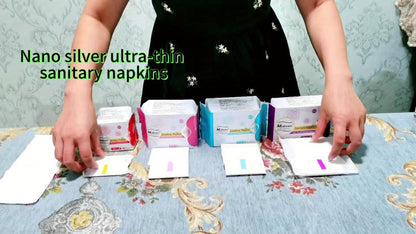 6-Pack Moloven Women'S Sanitary Napkins, 60/56pcs, Ultra-Thin Wings, Soft Comfort, Overnight Absorbent Menstrual Protection, Fragrance-Free, Disposable, Travel Size, Woven Fabric, Non-Woven Material, Pad Format