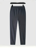 Pantalones deportivos con estampado del alfabeto para hombre, de secado rápido y con cordón, ideales para gimnasio, fitness y verano o otoño.
