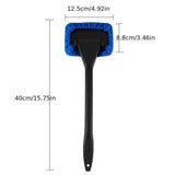 1PC Window Cleaning Brush Kit Windshield Wash Tool Car Interior Cleaner Long Handle Car Accessories 