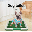 Leak-Proof Silicone & PP Dog Potty Trainer - Easy Clean-Up, Three-Layer Design Pet Toilet for Indoor Use, Ideal for House Training Puppies, Housebreaking Aid|Petfriendly Design|Silicone Dog Toy