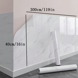 Adhesivo de pared para cocina con efecto mármol, papel de aluminio, para gabinete de extracción de aceite, resistente al calor y al aceite.
