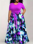 Plus Size, Women's Fashion Plus-Size Dress