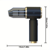 2-in-1 Wireless Car Vacuum Cleaner: 4000mAh Battery, 35dB Noise Level, 0-200W Power, ≥0.4L Dust Cup Capacity