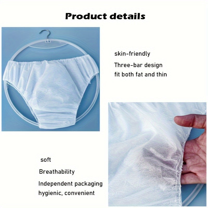 30pcs/Set Disposable Briefs, Bikini Panties, One Time Use Underwear For Travel, Spa, Waxing, Bath Sauna