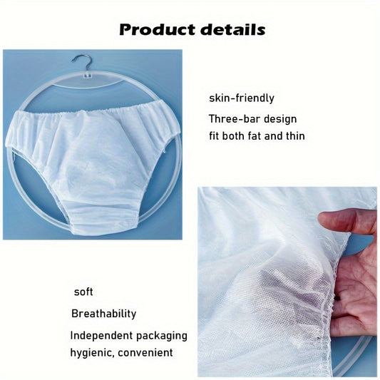 Juego de 30 bragas desechables para bikini, ropa interior de un solo uso para viajes, spa, depilación y sauna.
