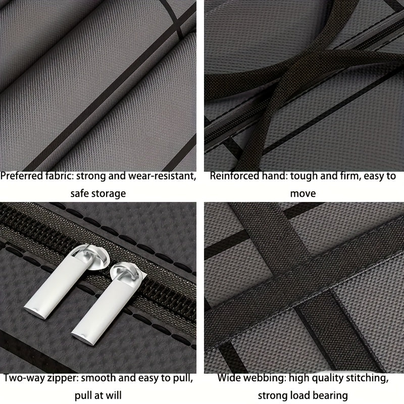 Extra-Large Heavy-Duty Storage Bag with Zipper & Handle - Space-Saving Organizer for Bedroom, Closet, Wardrobe, and Travel Essentials