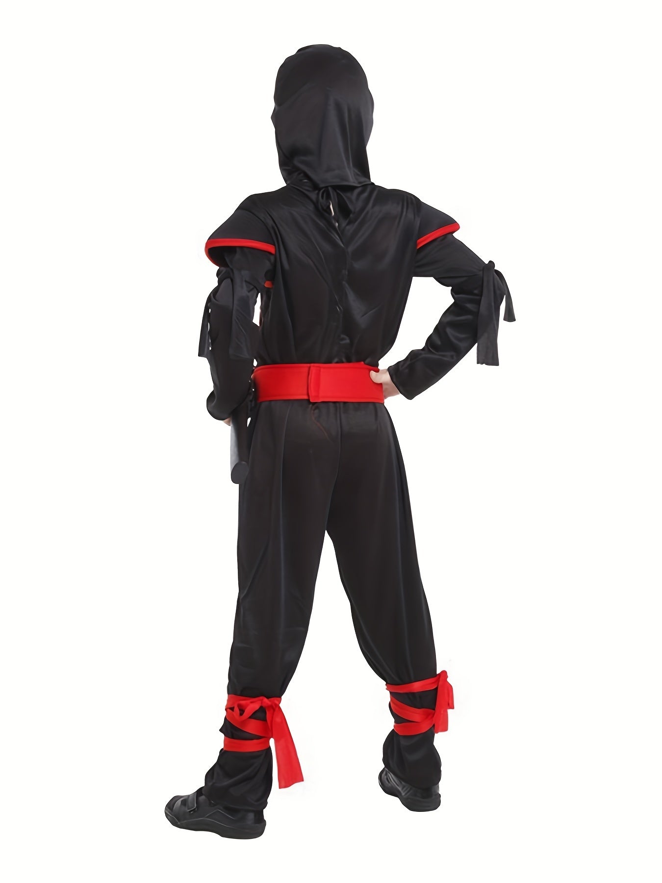 Kid's Warrior Character Clothing, Cartoon Samurai Character Halloween Outfits, Boy's Clothes For Party Performance