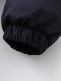 Girls' Boys' Outdoor Ski Suits Baby Winter Warm Hooded Jumpsuit with Zipper Pockets Outerwear Coat Overalls