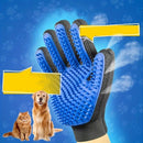 1 Pair Pet Grooming Gloves - Gentle De-shedding Brush, for Dogs and Cats - Massage Stimulating Brush - Easy to Use and Clean - Rubber Material